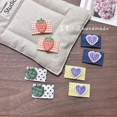 韩系女童胎毛夹婴儿bb夹宝宝周岁生日发夹儿童发饰发卡头花