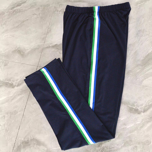 定做四季通用天立学校春秋校裤夏薄款长裤直筒加绒裤三道杠包邮