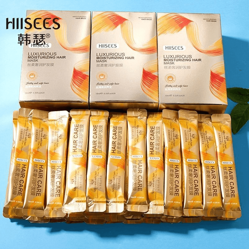 每盒20条发膜呵护干枯改善毛躁