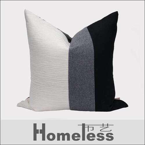 homeless样板房间软装布艺靠垫