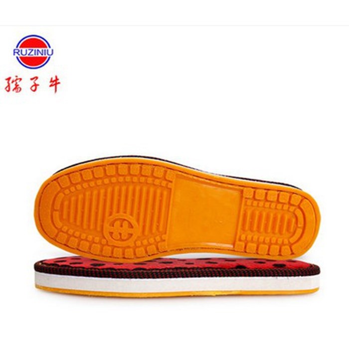 孺子牛鞋底牛筋底手工编织毛线底