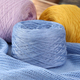 醋酸棉纯棉天丝棉夏季 宝宝桑蚕丝柔软亲肤手工棒针钩针披肩毛线团