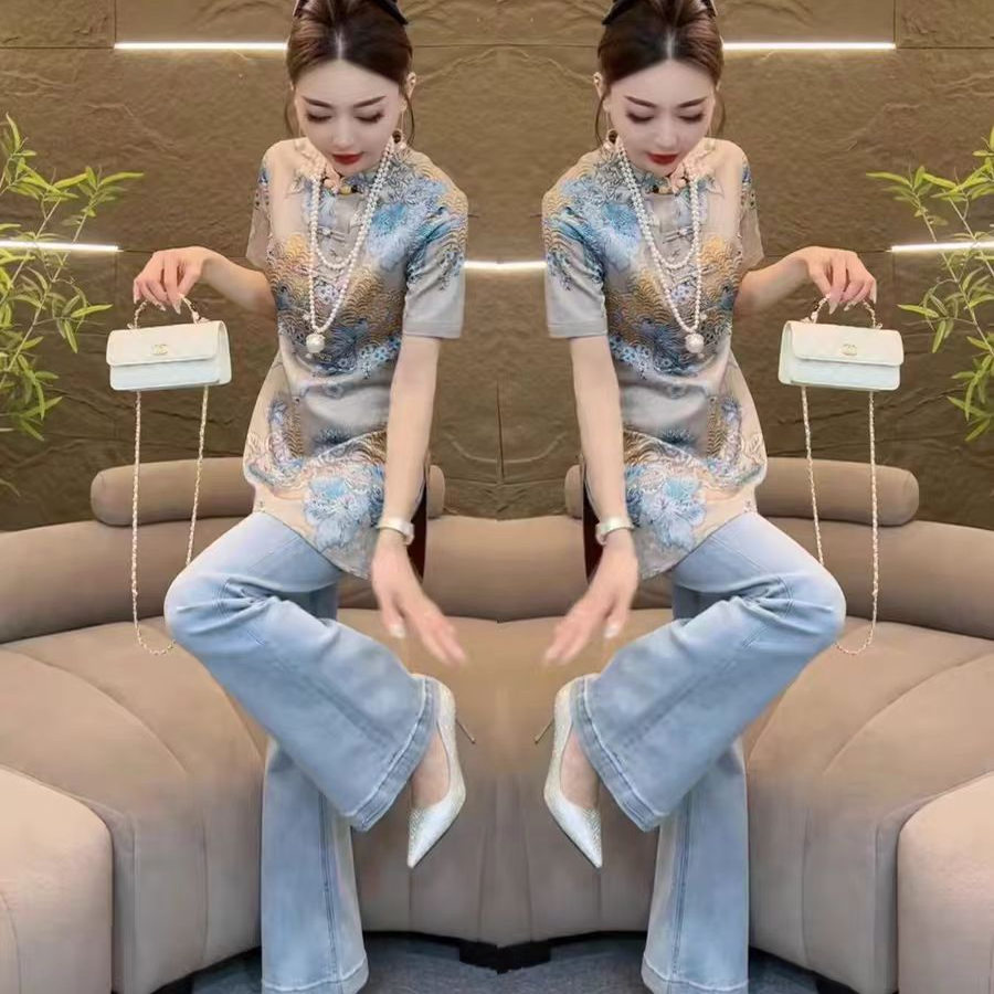 新中式国风外套女2025夏新款