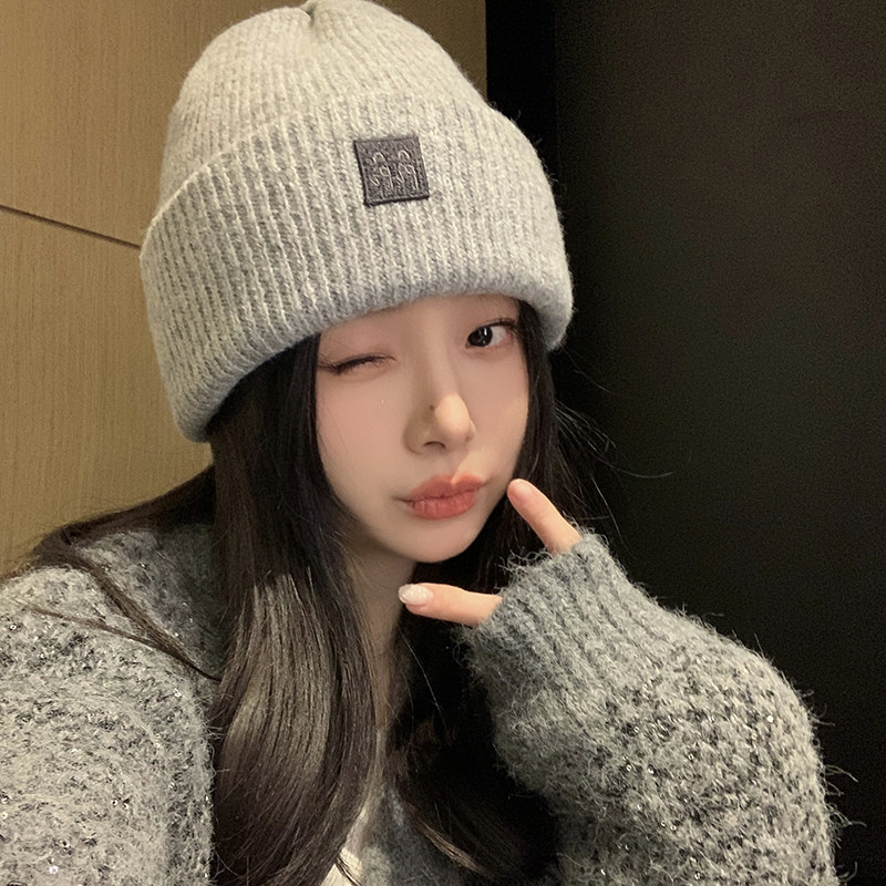 安可拉红韩版大头围毛线帽女冬季新款加厚保暖显脸小护耳针织帽子,服饰配件/皮带/帽子/围巾,帽子,淘宝优惠券,粉丝福利购,淘宝优惠卷