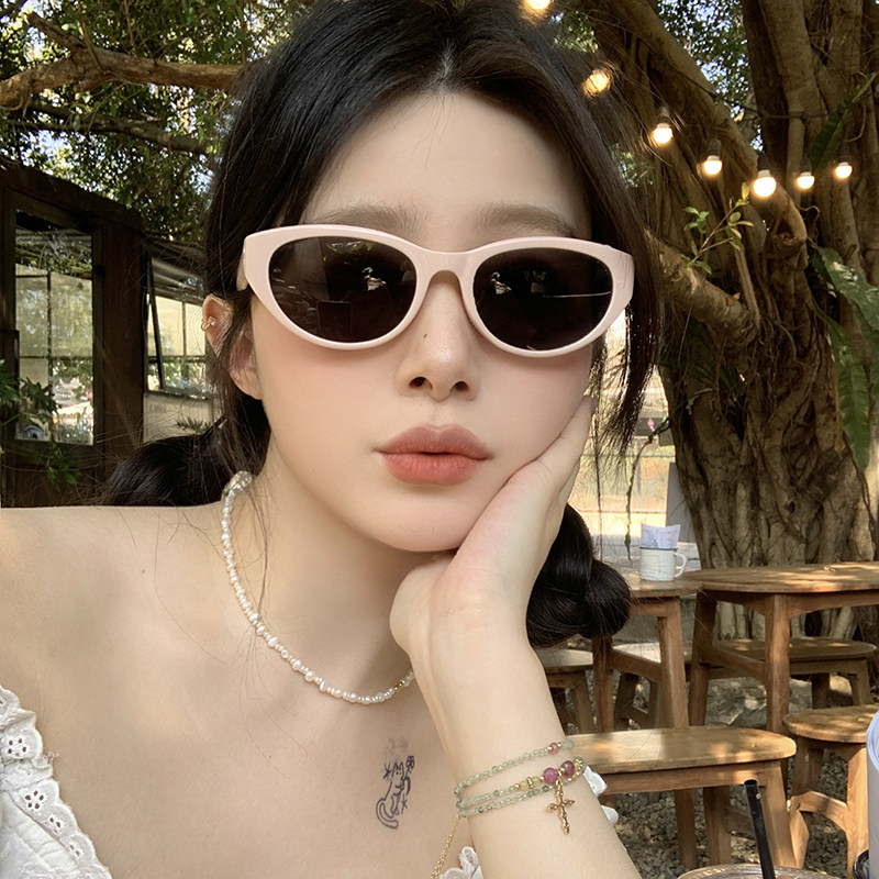 明星同款~复古时髦精偏光猫眼墨镜女春季网红拍照防紫外太阳眼镜,ZIPPO/瑞士军刀/眼镜,太阳眼镜,淘宝优惠券,粉丝福利购,淘宝优惠卷