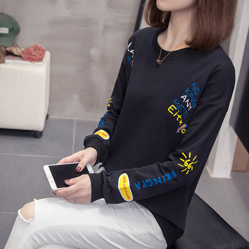 韩版秋冬季学生大码外套卫衣