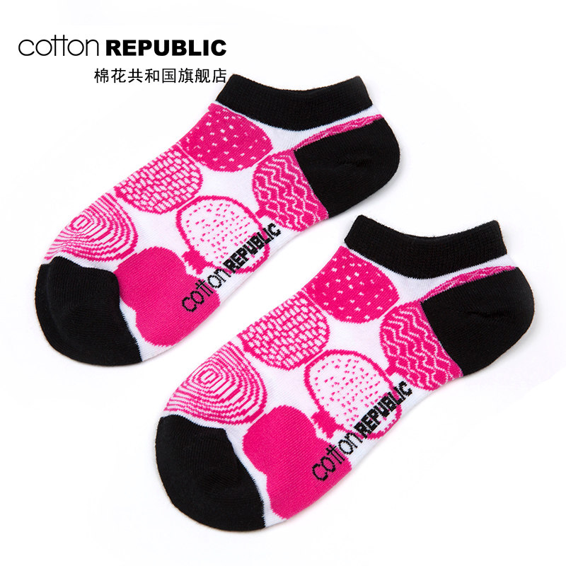棉花共和国女士袜子女夏浅口船袜棉质薄短袜隐形袜子商务休闲棉袜