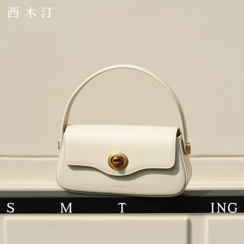 【西木汀】海派甜心 斜挎小方包2025新款包包日常通勤百搭手提包