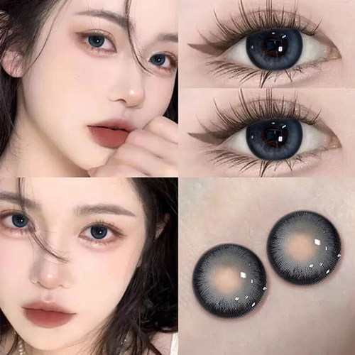 10片装】蓝色自然美瞳日抛14.5大直径一次性新娘婚纱照隐形眼镜ws
