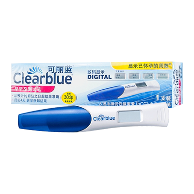 clearblue可丽蓝电子验孕棒早早孕试纸精准测孕女怀孕高精度试纸