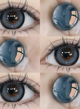 魔鬼鱼蓝色美瞳半年抛大直径2026新款隐形眼镜官方正品HC旗舰店TN