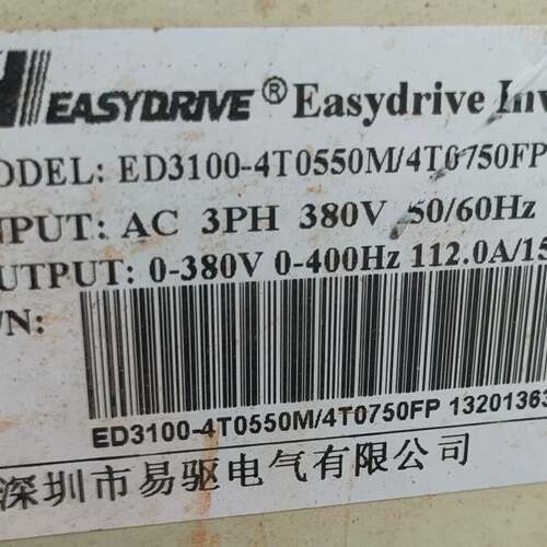 可维修变频器ED3100-4T0550M/4T0750FP10议价