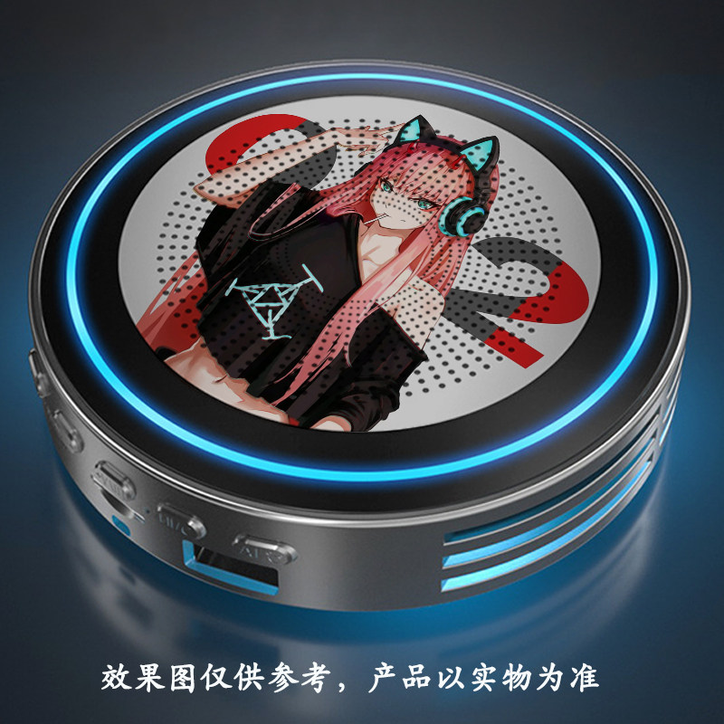 Asl xudo anime AI Bluetooth karnayi yorqin karta U.