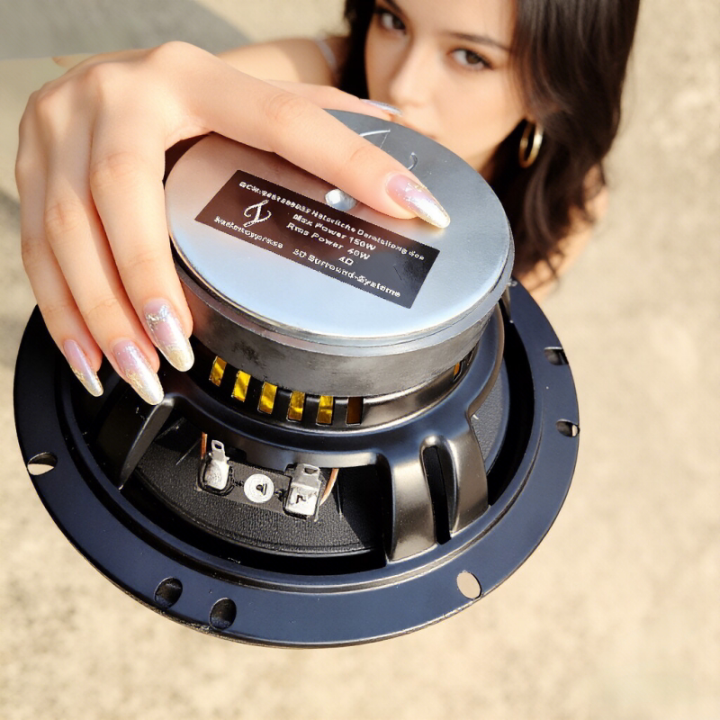 正品卡顿柏林之声6.5寸汽车喇叭高中重低音响无损改装家庭DIY音箱