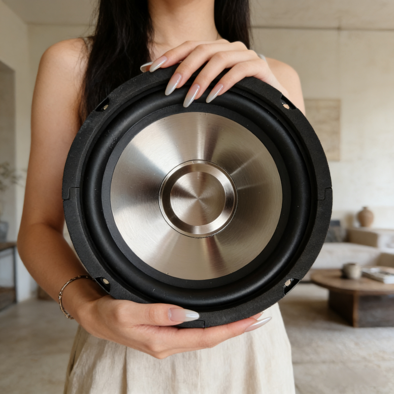 原装黑克仕6.5寸中低音炮汽车喇叭车载音响改装大音量家庭DIY音箱