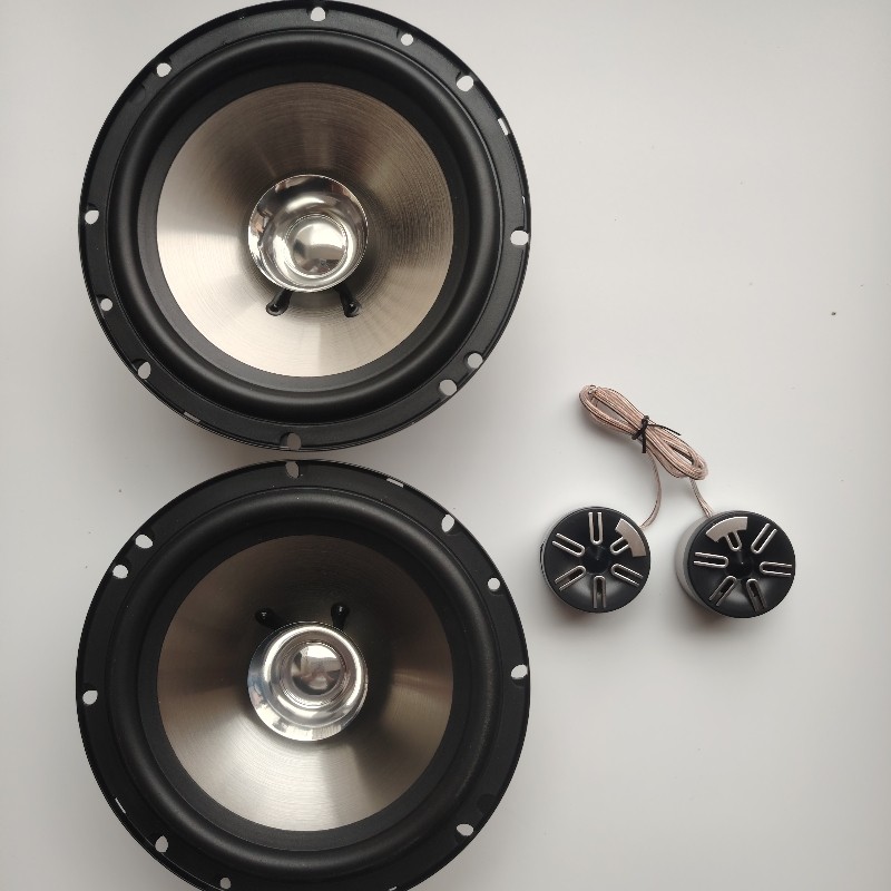 正品黑克仕6.5寸车载音响中低音汽车喇叭同轴扬声器重低音炮改装