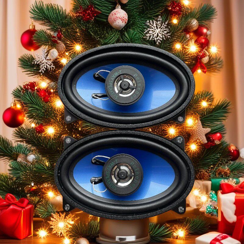 汽车音响喇叭4x6寸普桑前门吉利帝豪旗云奇瑞QQ后备箱改装高低音