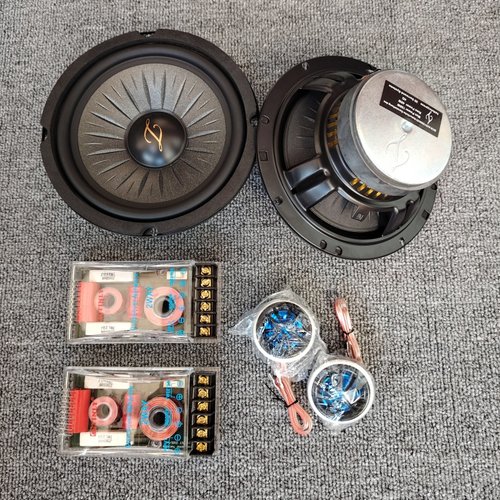 新款卡顿柏林6.5寸汽车套装之声喇叭中重低音响无损改装家用音箱