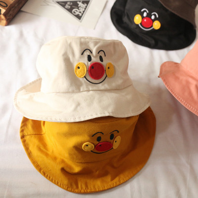 春秋遮阳男童透气卡通渔夫帽子