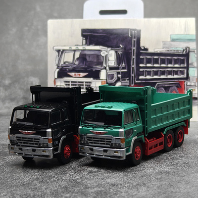 DBGT 1/64 日野大鹰自卸车 工程自卸卡车模型 合金汽车模型