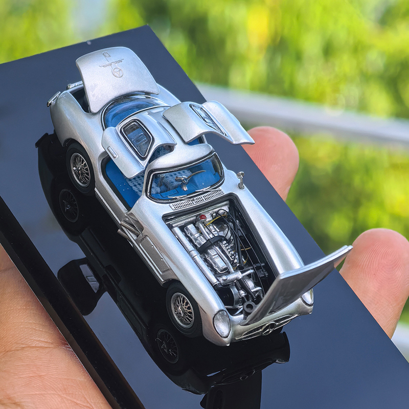 YS164奔驰300slr合金车模