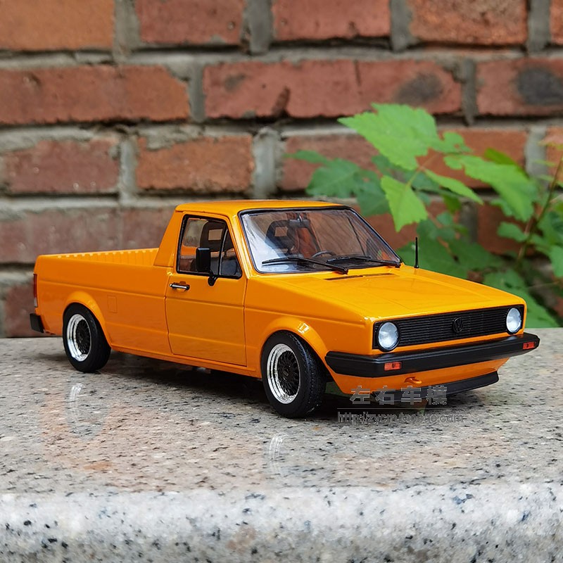 Solido 1:18大众皮卡开迪 Caddy MK 1 1982年合金汽车模型-封面