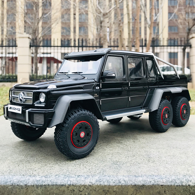 AUTOART奥拓奔驰G63车模1:18奔驰G63 AMG 6X6越野仿真汽车模型