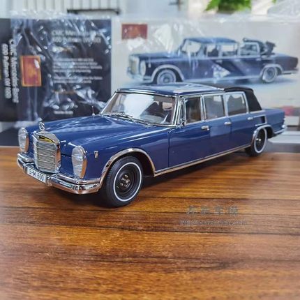 CMC 1:18 加长奔驰普尔曼600 W100 Pullman 收藏礼品合金汽车模型