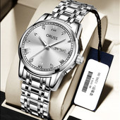 男瑞士专柜名表 夜光日历防水潮流时尚 2022新款 全自动机械手表男士