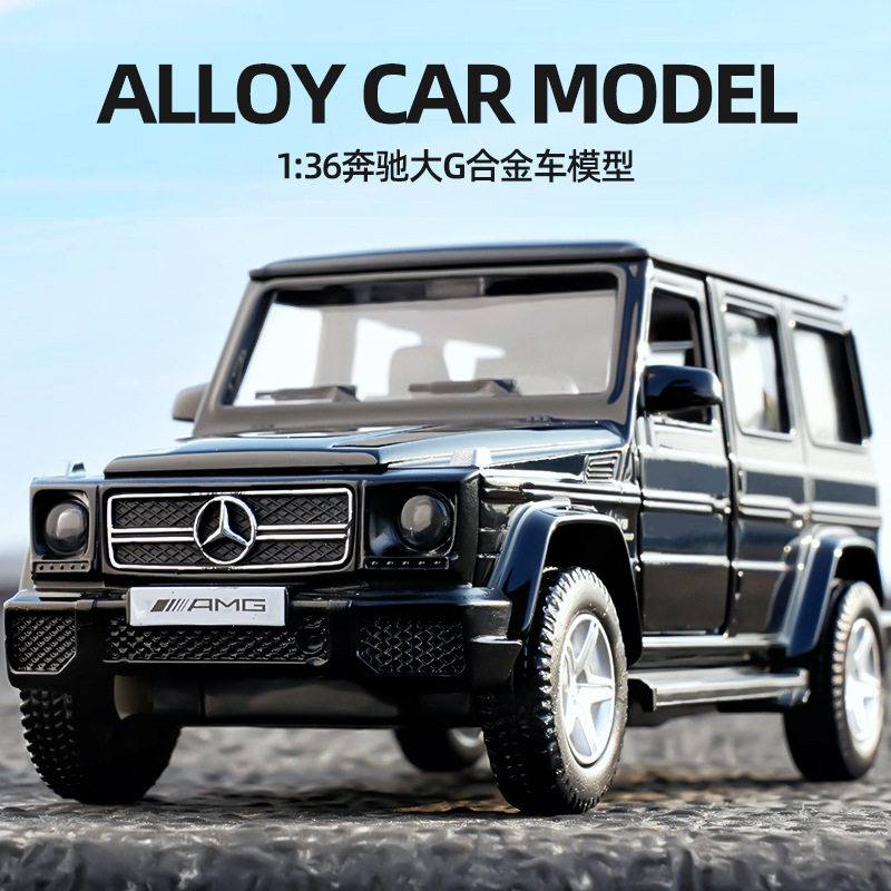 声光回力汽车模型合金136