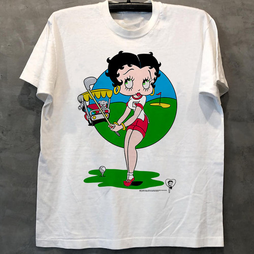 短袖T恤oldschool男女贝蒂小姐