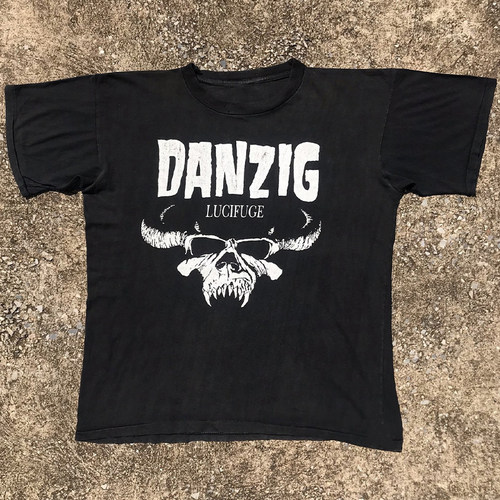 短袖oldschool复古Danzig乐队
