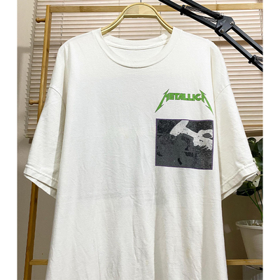 Metallica重金属乐队短袖