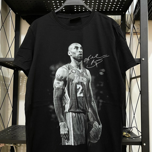 Kobe Bryant致敬黑曼巴科比篮球运动短袖T恤hiphop美式复古半袖男