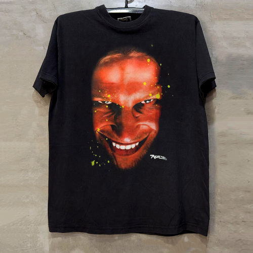 AphexTwin亚文化怪诞风短袖T恤