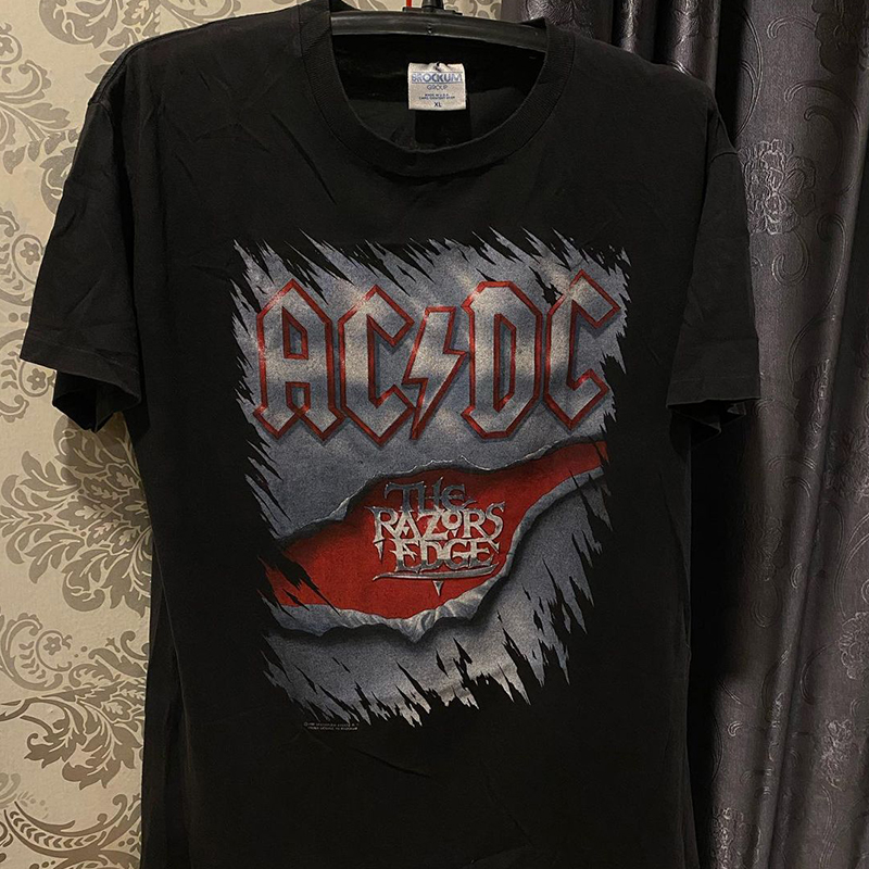 街头嘻哈短袖T恤Vintage男款