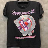 Deep Purple深紫乐队美潮炸街cityboy重磅棉短袖 男女宽松嘻哈T恤