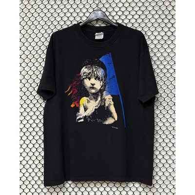 悲惨世界音乐剧oversize短袖