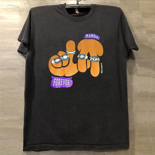 Mamba Forever曼巴永存致敬科比痞帅潮酷短袖T恤hiphop美式半袖男