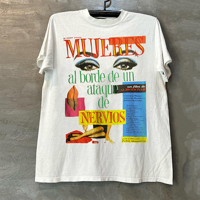 Mujeres专辑周边美式小领口短袖