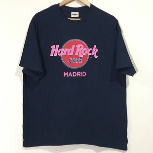 hard 暗黑圆领情侣tee T恤男女vintage复古哥特式 rock欧美潮牌短袖