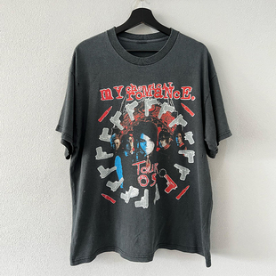 My Chemical Romance我的化学浪漫乐队另类朋克风男女短袖纯棉T恤