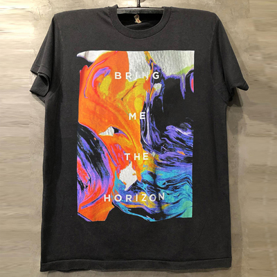 飞越地平线乐团美式重磅短袖T恤