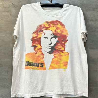 短袖T恤高级感男女大门乐队