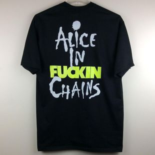 Alice in Chains爱丽丝囚徒乐队重金属摇滚短袖朋克风男女高街T恤