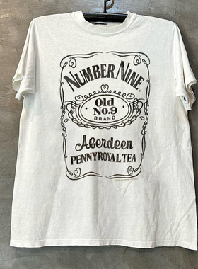 Pennyroyal Tea涅槃乐队专辑短袖T恤Rapcore潮牌美式小领口半袖男