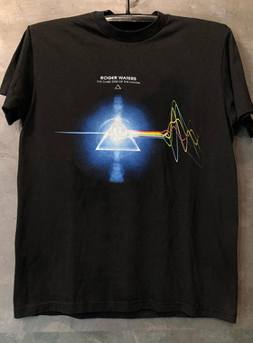 平克弗洛伊德乐队Roger Waters高街学院风chic男女简约短袖T恤棉