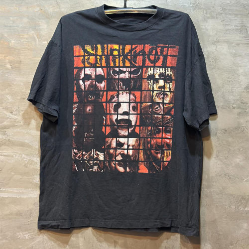 Slipknot活结乐队面具形象短袖