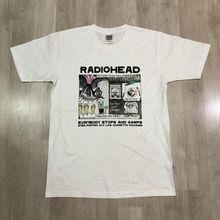 T恤 Radiohead电台司令英国摇滚乐队vintage高街古着男女潮流短袖