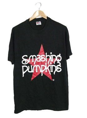 Smashing Pumpkins碎南瓜乐队潮牌短袖男vintage复古Fog高街T恤女